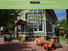 Tablet Screenshot of millinn.com